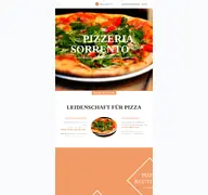 Kleine Seitenvorschau von pizzeria-sorrento-krefeld.de