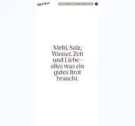 Kleine Seitenvorschau von tillundbrot.de