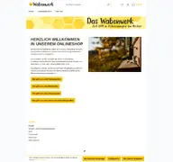 Kleine Seitenvorschau von wabenwerk-shop.de