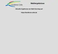 Kleine Seitenvorschau von wahl.landkreis-celle.de