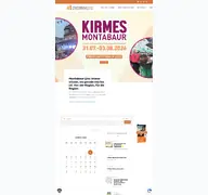 Kleine Seitenvorschau von montabaur-live.de