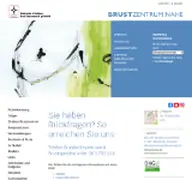 Kleine Seitenvorschau von brustzentrum-nahe.de