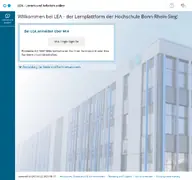 Kleine Seitenvorschau von lea.hochschule-bonn-rhein-sieg.de