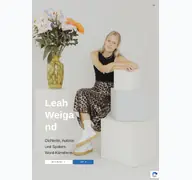 Kleine Seitenvorschau von leahweigand.de
