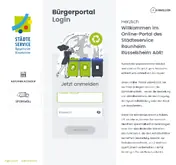 Kleine Seitenvorschau von portal.staedteservice.de