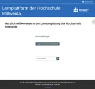 Kleine Seitenvorschau von learning.hs-mittweida.de