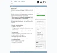 Kleine Seitenvorschau von portal.uni-ulm.de