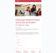 Kleine Seitenvorschau von learnline.schulministerium.nrw.de