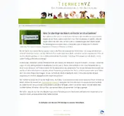 Kleine Seitenvorschau von tierheimvz.de