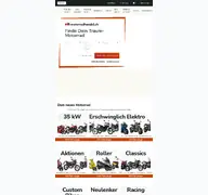 Kleine Seitenvorschau von motorradhandel.ch