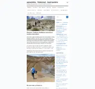 Kleine Seitenvorschau von wandern-trekking-radfahren.de
