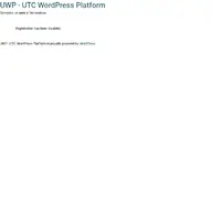 Kleine Seitenvorschau von utc.fr