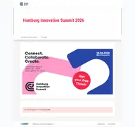 Kleine Seitenvorschau von hamburg-innovation-summit-2026.de
