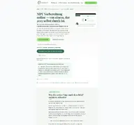 Kleine Seitenvorschau von mpu-wissen.de