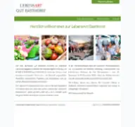 Kleine Seitenvorschau von lebensart-basthorst.de
