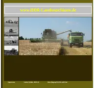 Kleine Seitenvorschau von ddr-landmaschinen.de