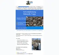 Kleine Seitenvorschau von rohstoffe-trapp.de