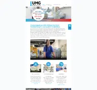 Kleine Seitenvorschau von umg-klinikservice.de