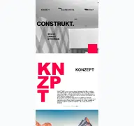Kleine Seitenvorschau von construkt.ch