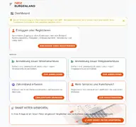Kleine Seitenvorschau von kundencenter.netzburgenland.at