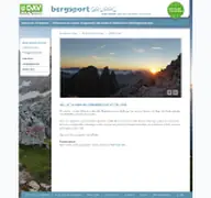 Kleine Seitenvorschau von bsg.alpenverein-stuttgart.de