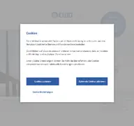 Kleine Seitenvorschau von ewd-inkasso.de