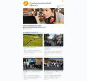 Kleine Seitenvorschau von kreishandwerkerschaft-bc.de