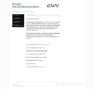 Kleine Seitenvorschau von ewv-muenchen.de
