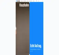 Kleine Seitenvorschau von haushahn.de