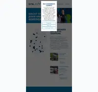 Kleine Seitenvorschau von synlab-karriere.de