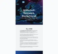 Kleine Seitenvorschau von wirtschaftsnetzwerk-deutschland.de
