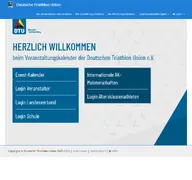 Kleine Seitenvorschau von dtu-kalender.de