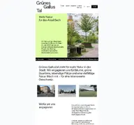 Kleine Seitenvorschau von gruenesgallustal.ch