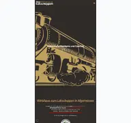 Kleine Seitenvorschau von wirtshaus-zum-lokschuppen.de