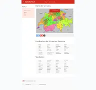 Kleine Seitenvorschau von swisskarte.ch
