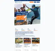 Kleine Seitenvorschau von sylter-bank.xn--fr-unsere-region-jzb.de