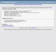 Kleine Seitenvorschau von freesmfhosting.com