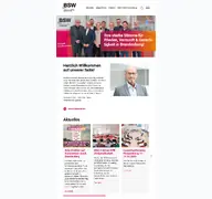 Kleine Seitenvorschau von bsw-fraktion-brandenburg.de