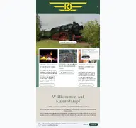 Kleine Seitenvorschau von kulturdampf.de