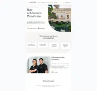 Kleine Seitenvorschau von achtzahn.de