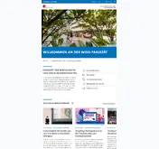 Kleine Seitenvorschau von wiso.uni-hamburg.de