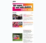 Kleine Seitenvorschau von bsw-vg.de