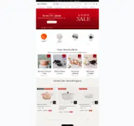 Kleine Seitenvorschau von lecreuset.at