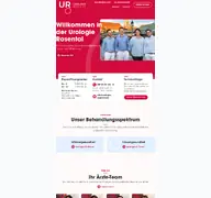 Kleine Seitenvorschau von urologie-rosental.de