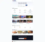 Kleine Seitenvorschau von usa-reiseblogger.de