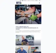 Kleine Seitenvorschau von btd-tank-umwelt.de
