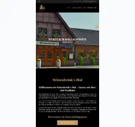 Kleine Seitenvorschau von wittenbrinkshof.de