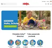 Kleine Seitenvorschau von haba.de