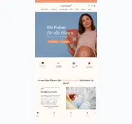 Kleine Seitenvorschau von mombloom.de
