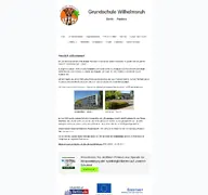 Kleine Seitenvorschau von grundschule-wilhelmsruh.de